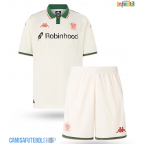 Camisa de time de futebol OGC Nice Replicas 2º Equipamento Infantil 2025-26 Manga Curta (+ Calças curtas)